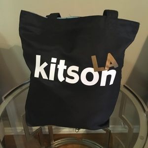 NWOT Kitson Tote Bag Black And White